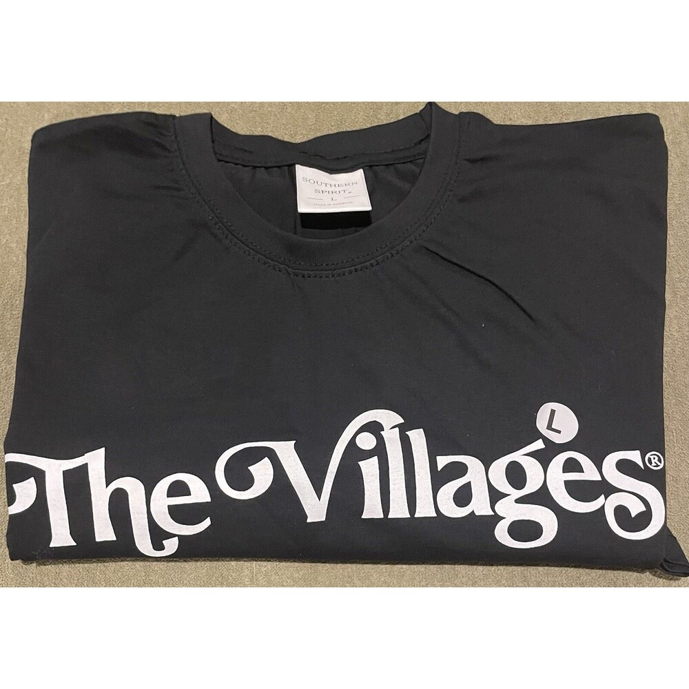 The Villages Florida Men’s Tee Shirt – Size Large – New With Tags